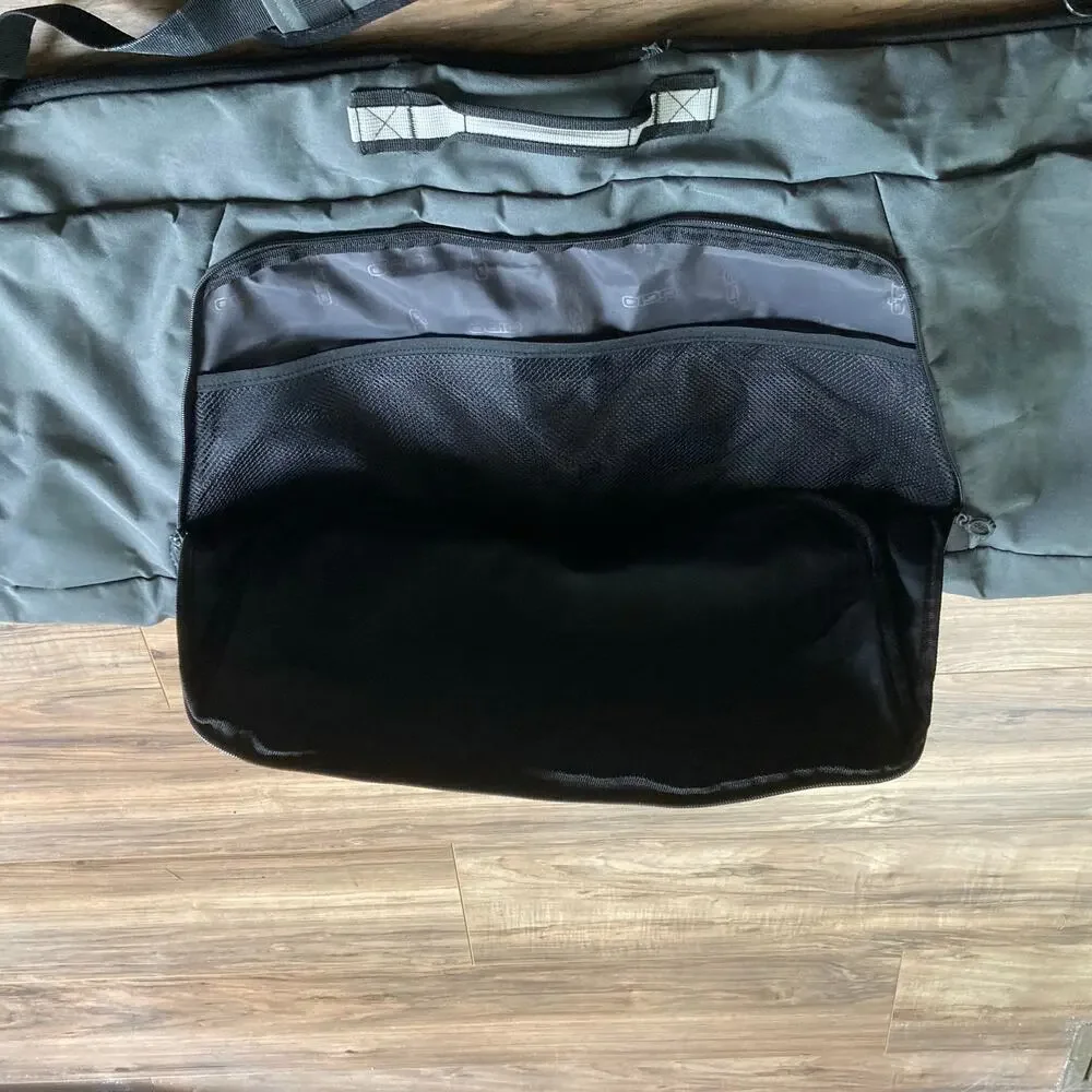 Ogio Duffle Soft Taco Snowboard Bag Black Gray Padded Travel Winter Sports 64x16